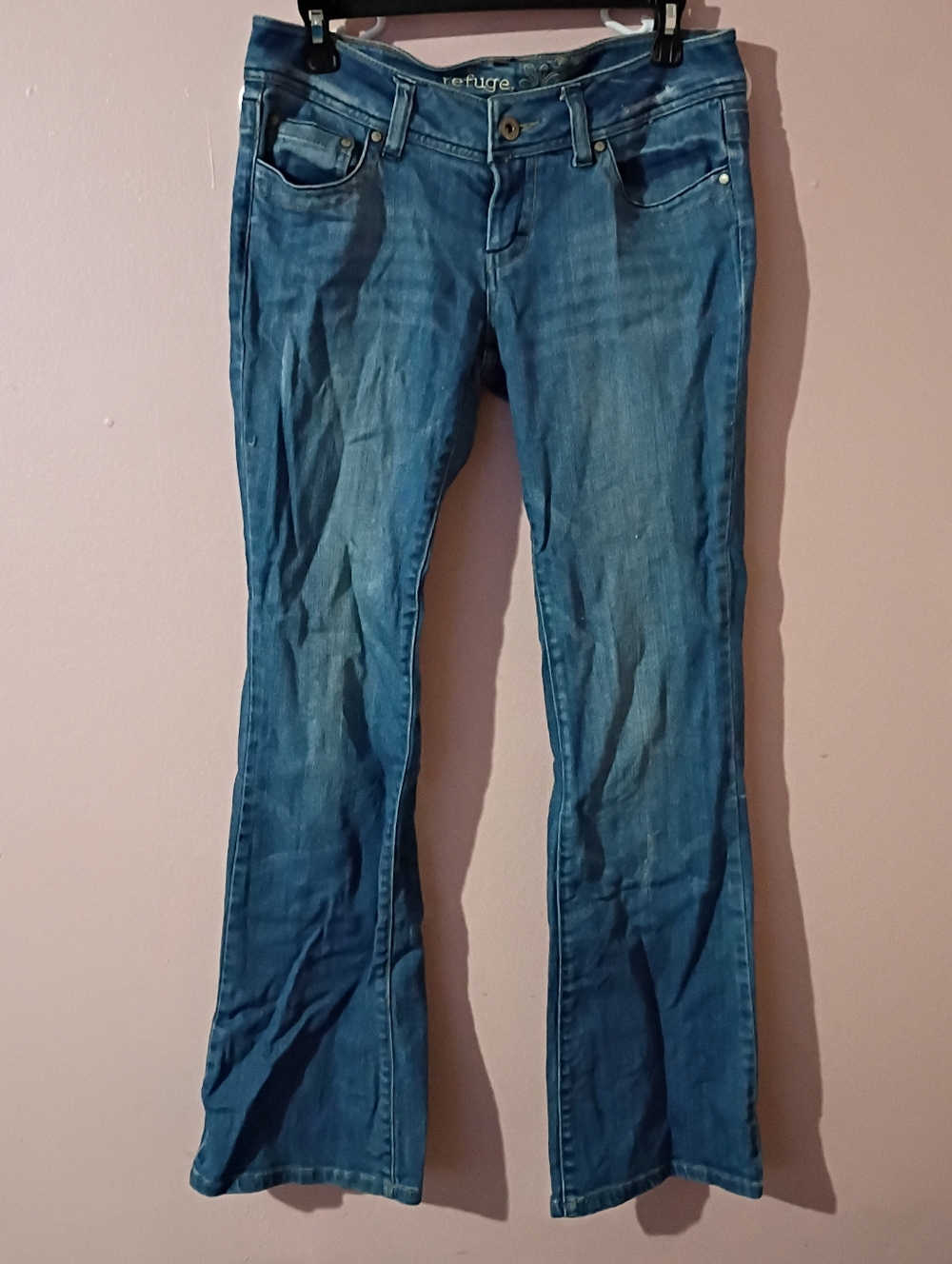 Women's Refugee Blue Denim Jeans Size 7R